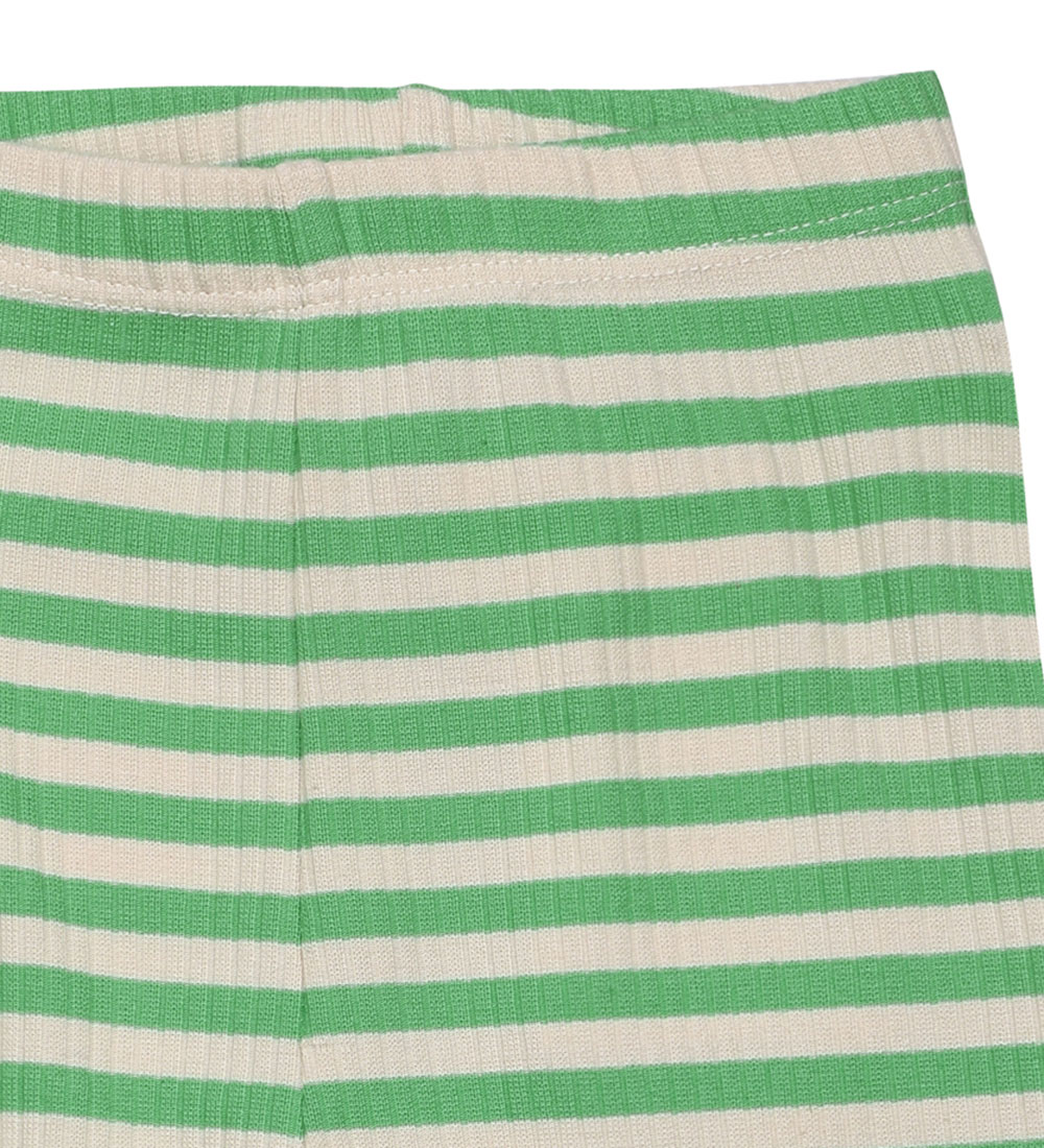 The New Leggings - TNSFinn Rib - Bright Green