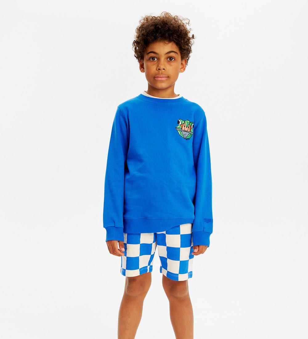 The New Sweat Shorts - TNJeffry - Strong Blue