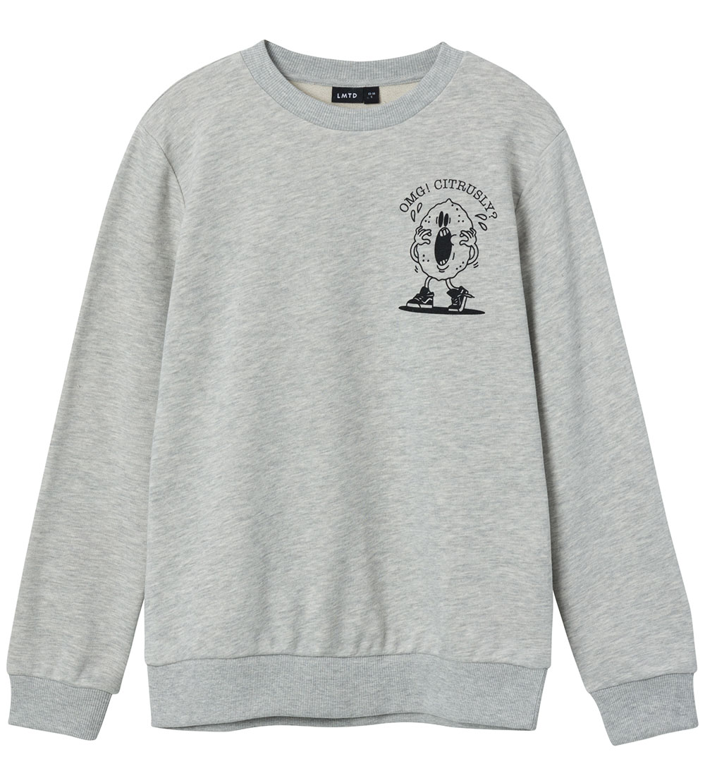 LMTD Sweatshirt - NlmTitrus - Light Grey Melange