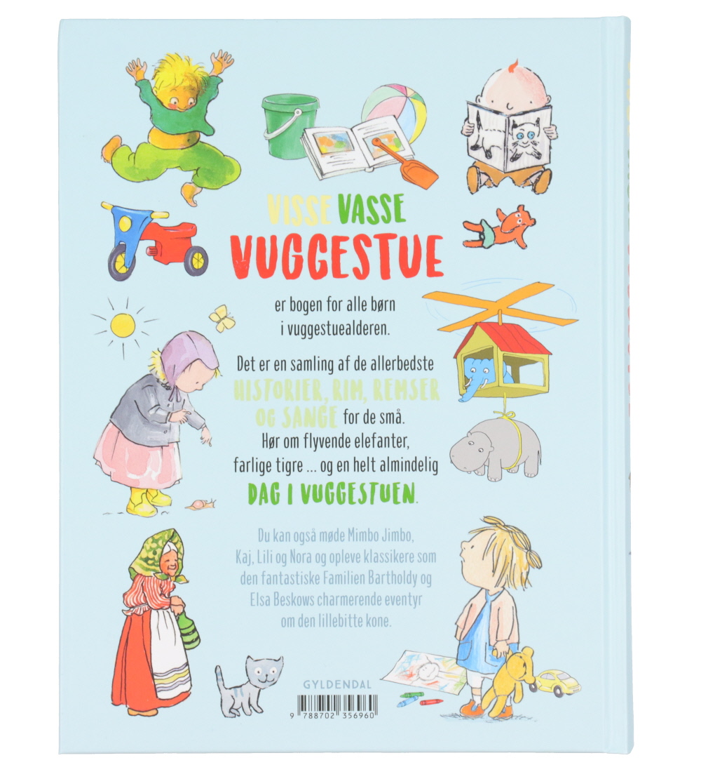 Forlaget Gyldendal Bog - Visse Vasse Vuggestue - Dansk