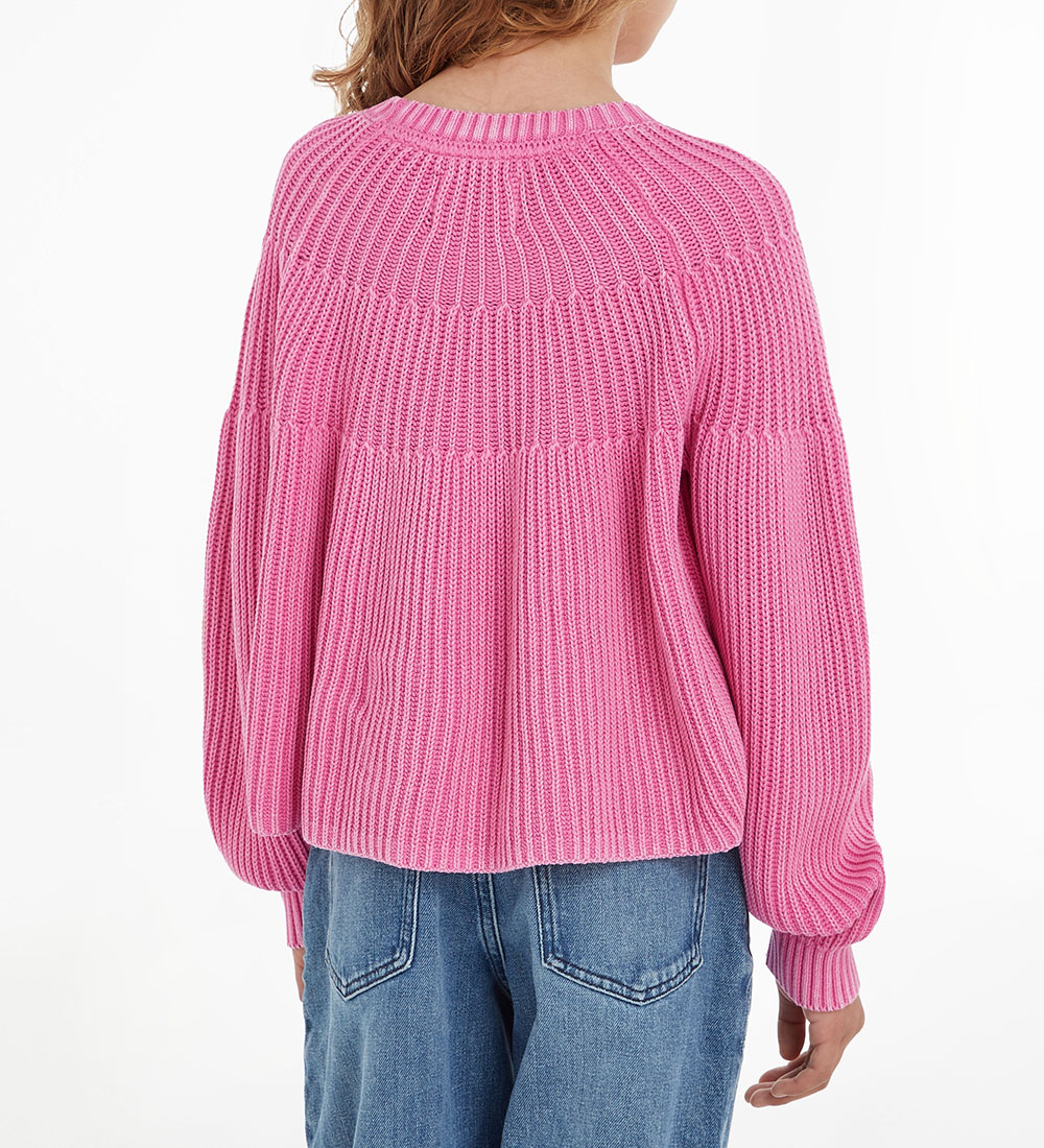 Calvin Klein Bluse - Strik - Pink Amour