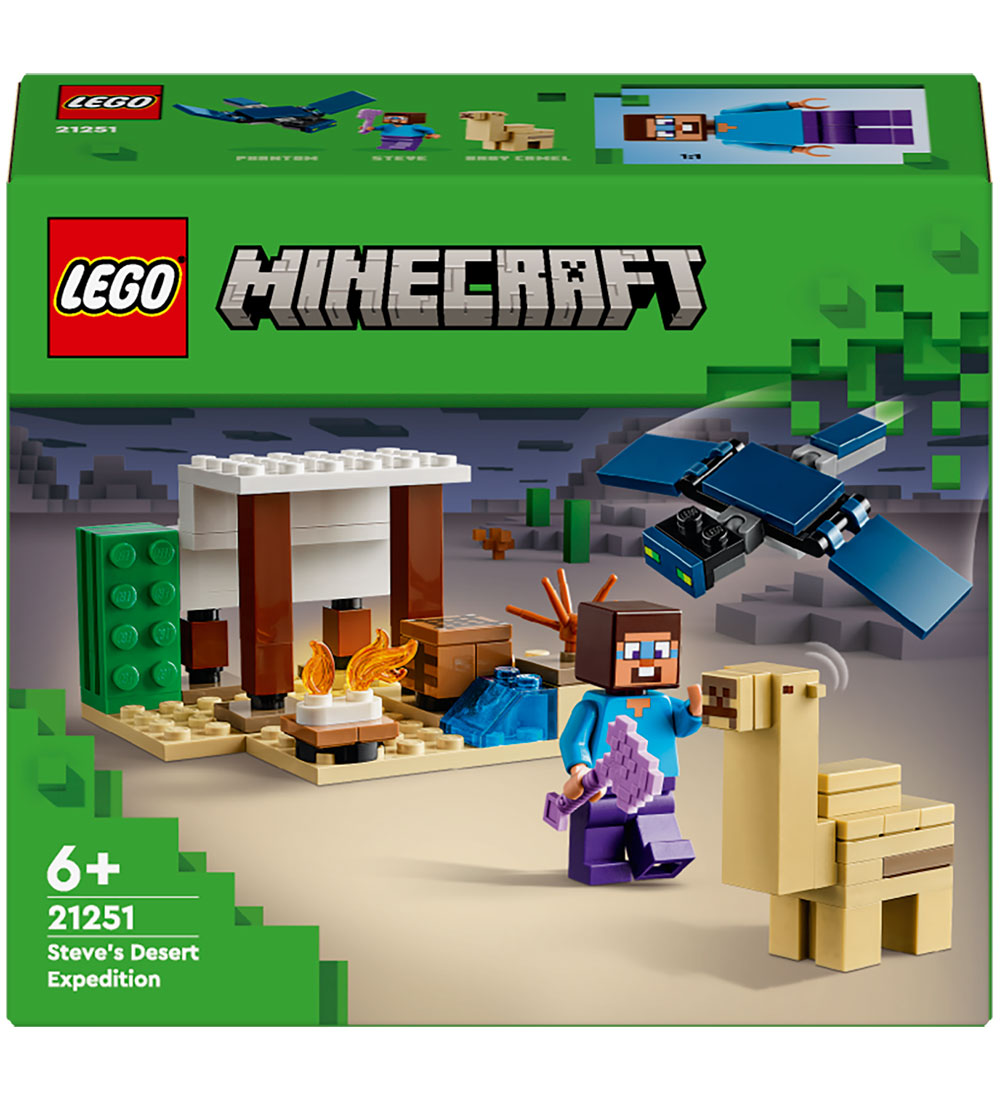 LEGO® Minecraft - Steves Ørkenekspedition 21251 - 75 Dele