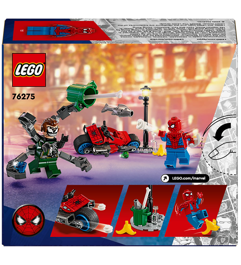 LEGO® Marvel Spider-Man - Motorcykeljagt: Spider-Man... 76275