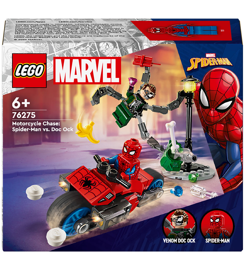 LEGO® Marvel Spider-Man - Motorcykeljagt: Spider-Man... 76275