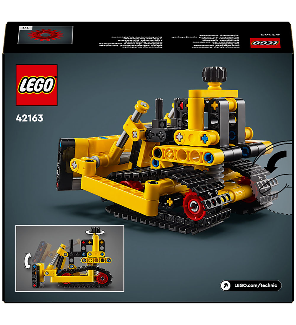 LEGO® Technic - Stor Bulldozer 42163 - 195 Dele