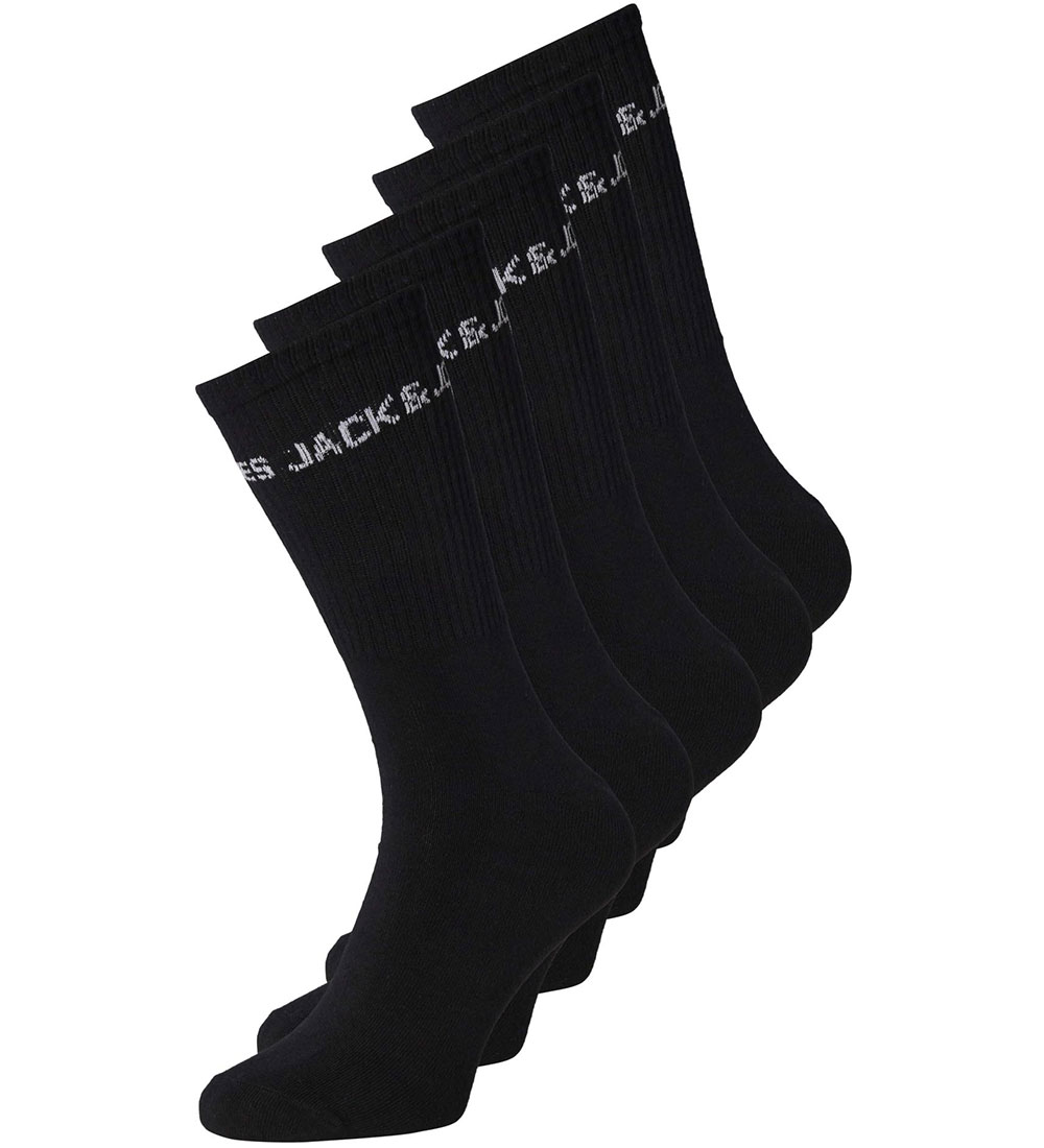 Jack & Jones Strømper - JacBasic - 5-Pak - Sort