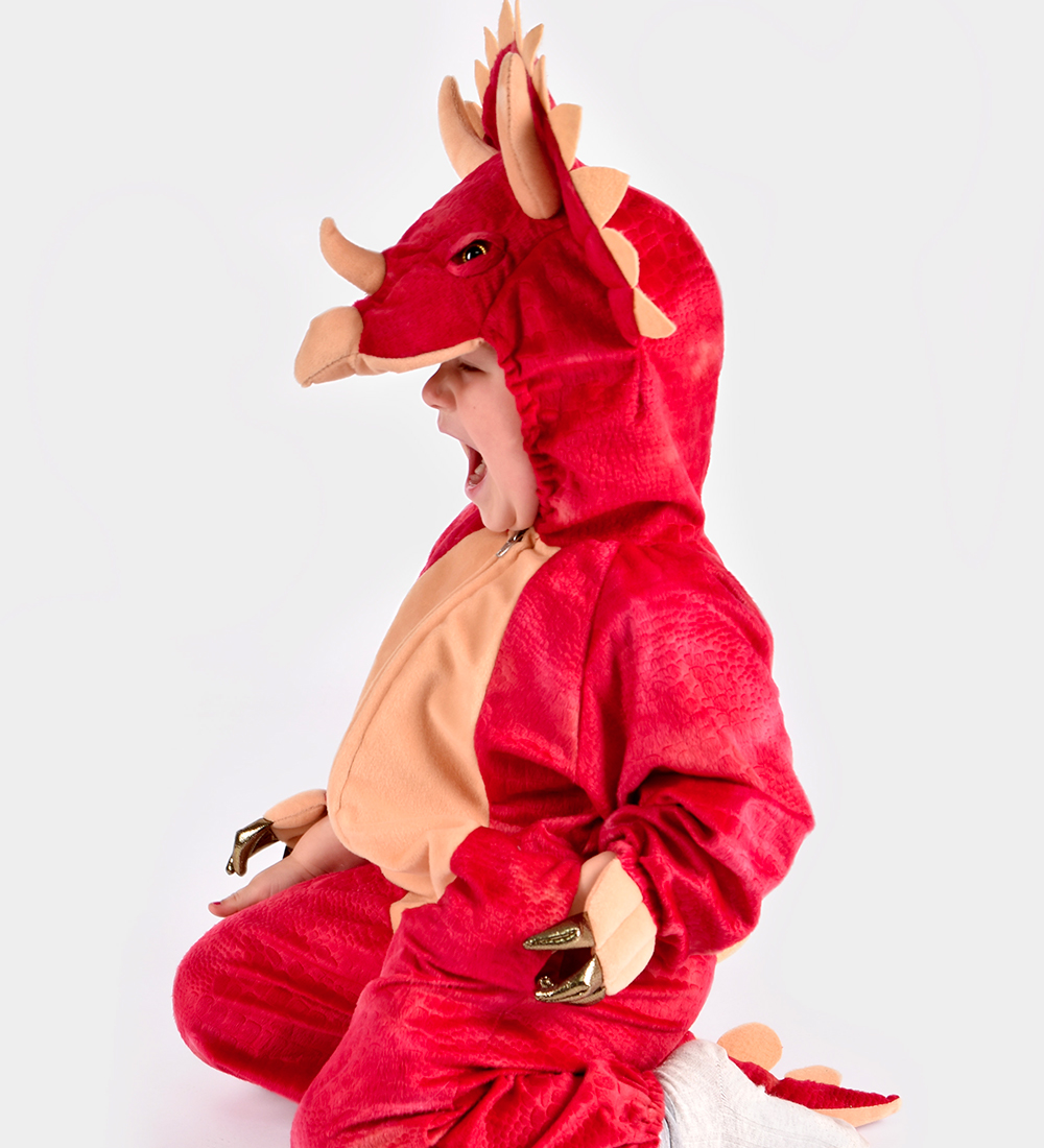 Den Goda Fen Udklædning - Triceratops - Dinosaur Jumper