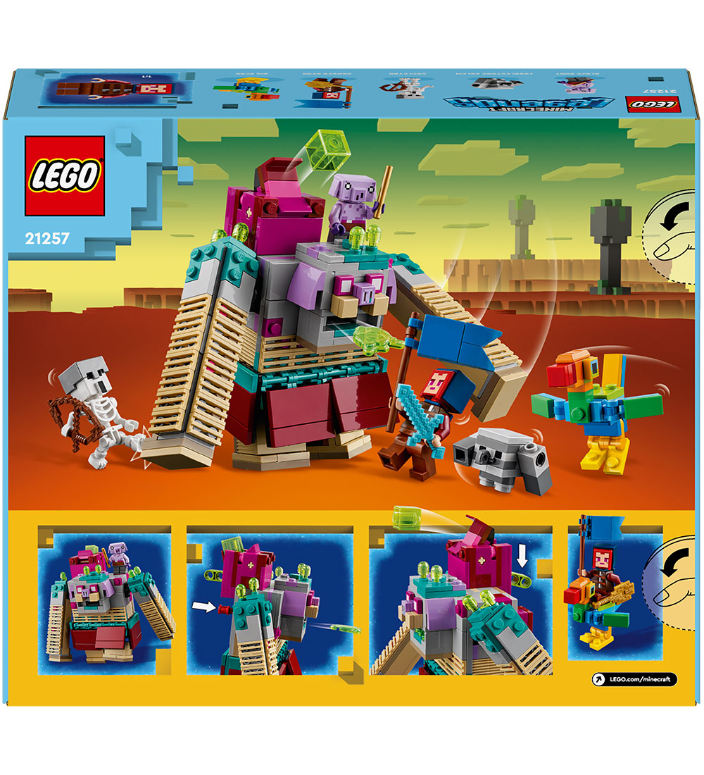 LEGO® Minecraft Legends - Kværneren-opgøret 21257 - 420 Dele