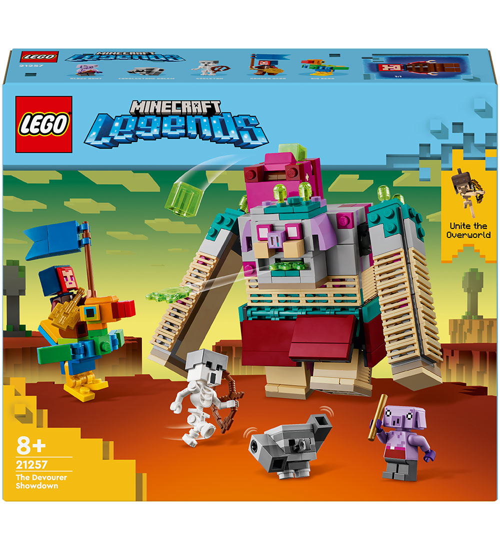 LEGO® Minecraft Legends - Kværneren-opgøret 21257 - 420 Dele