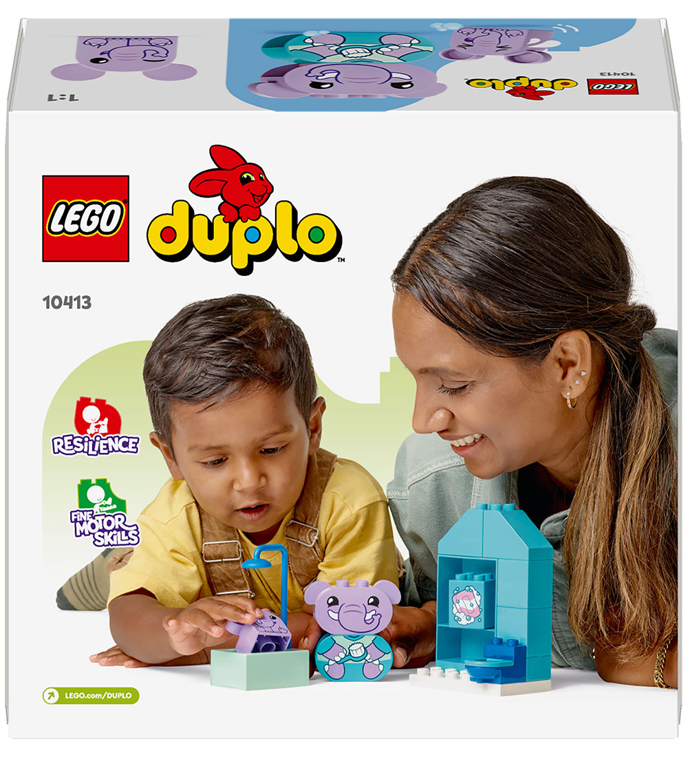 LEGO® DULPO - Dagligdagens Rutiner: Badetid 10413 - 15 Dele