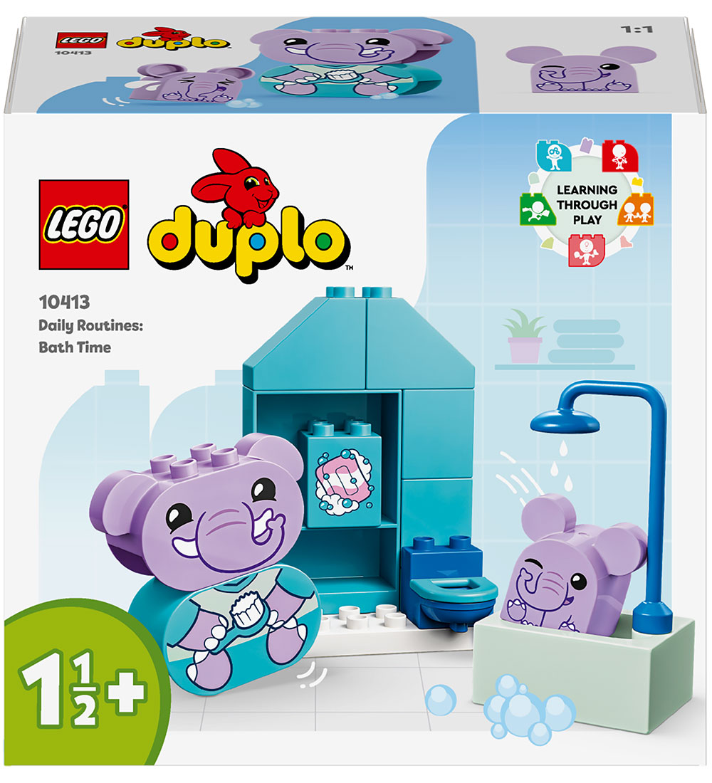 LEGO® DULPO - Dagligdagens Rutiner: Badetid 10413 - 15 Dele