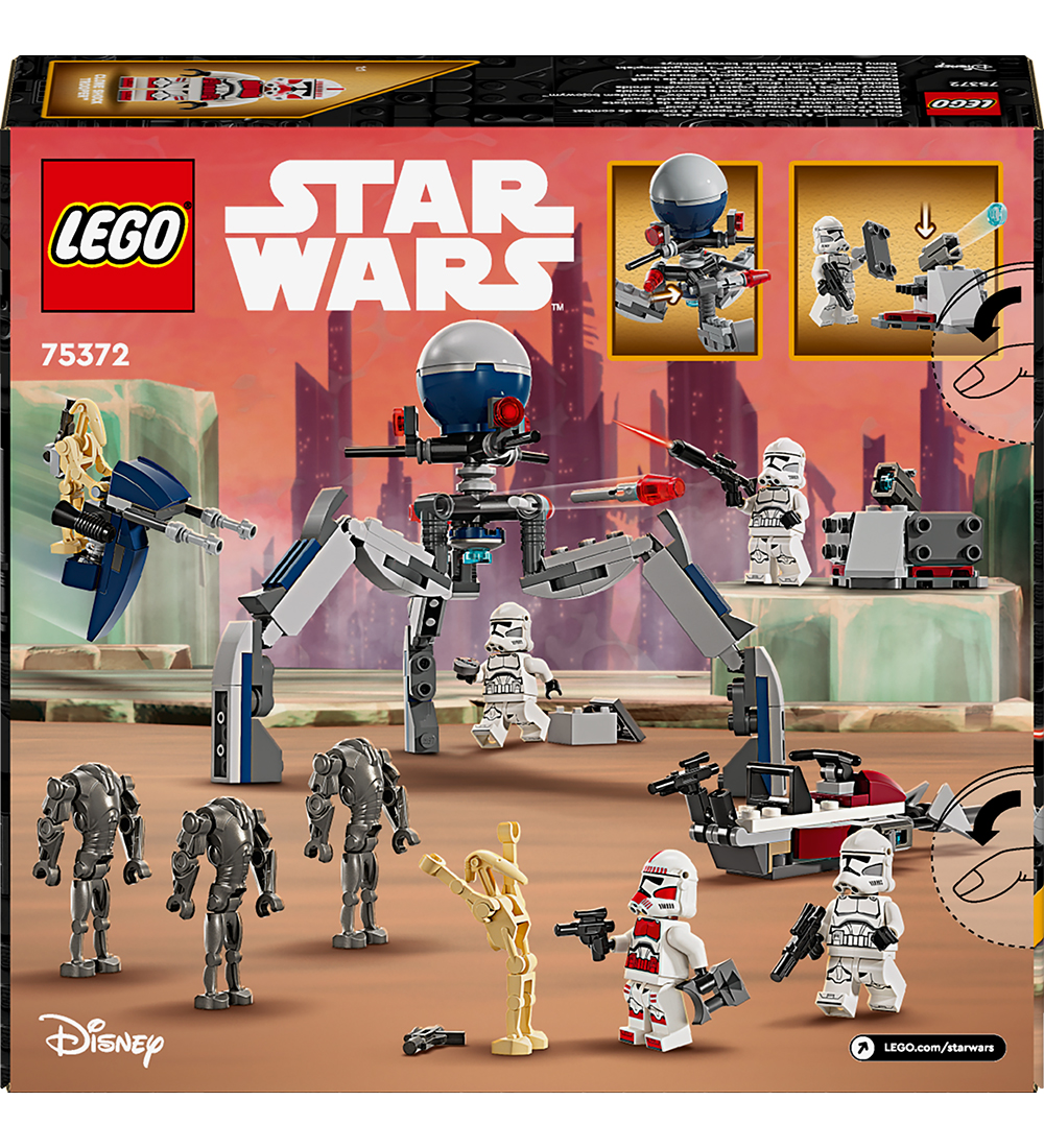 LEGO® Star Wars - Battle Pack Med Klonsoldat... 75372 - 215 Dele