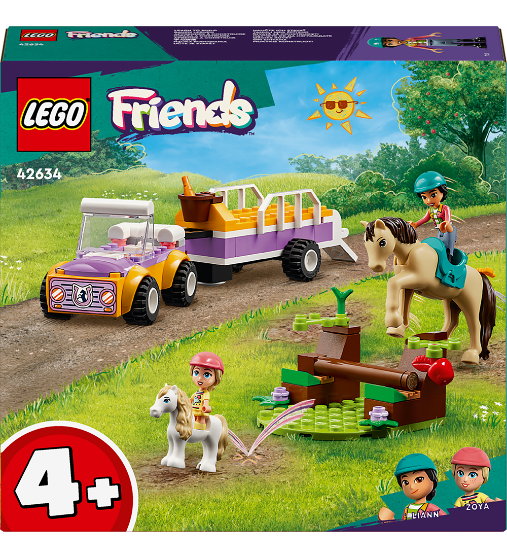 LEGO® Friends - Heste- Og Ponytrailer 42634 - 105 Dele