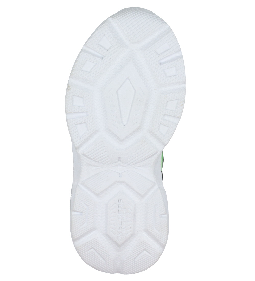 Skechers Sko m. Lys - Prismatrons - Lime/Sort