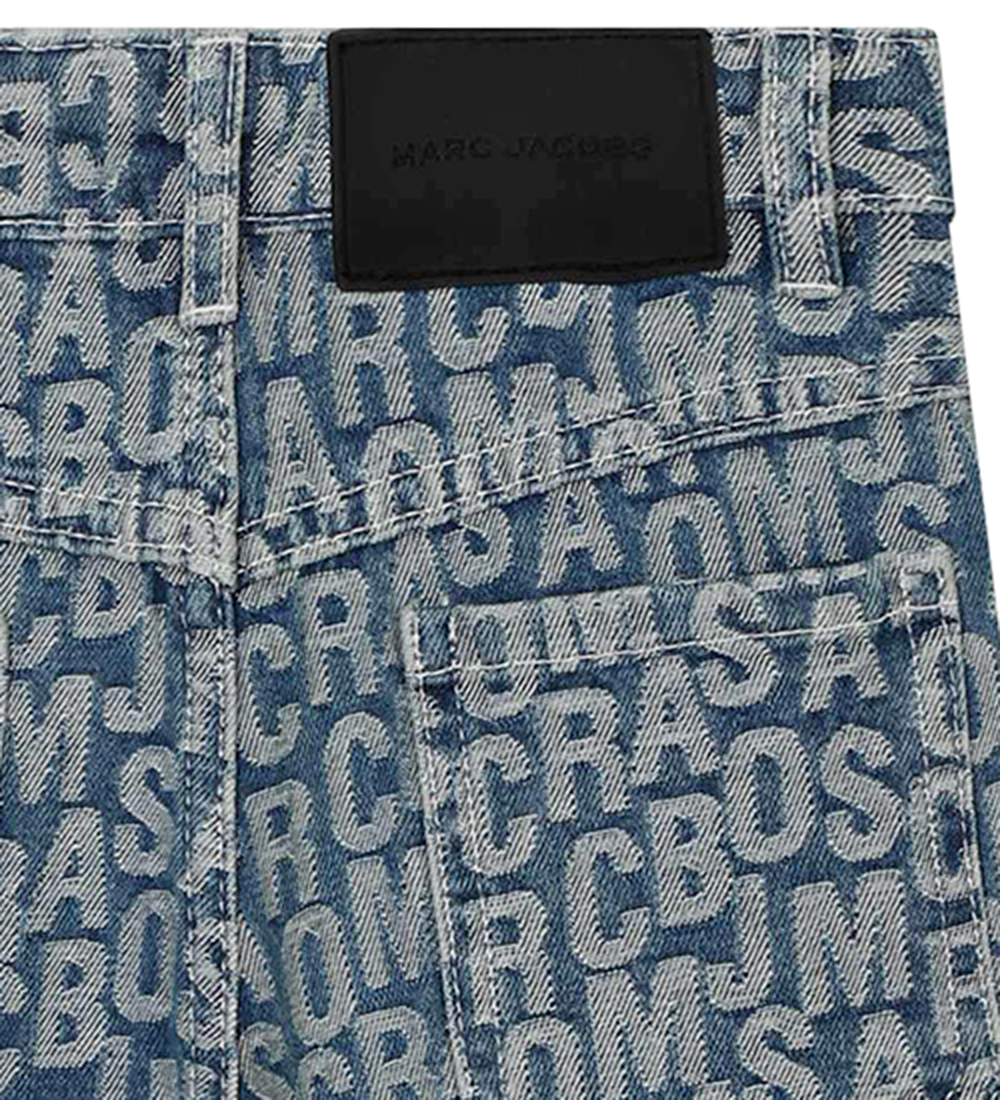 Little Marc Jacobs Denimshorts - Denim Blue m. Print