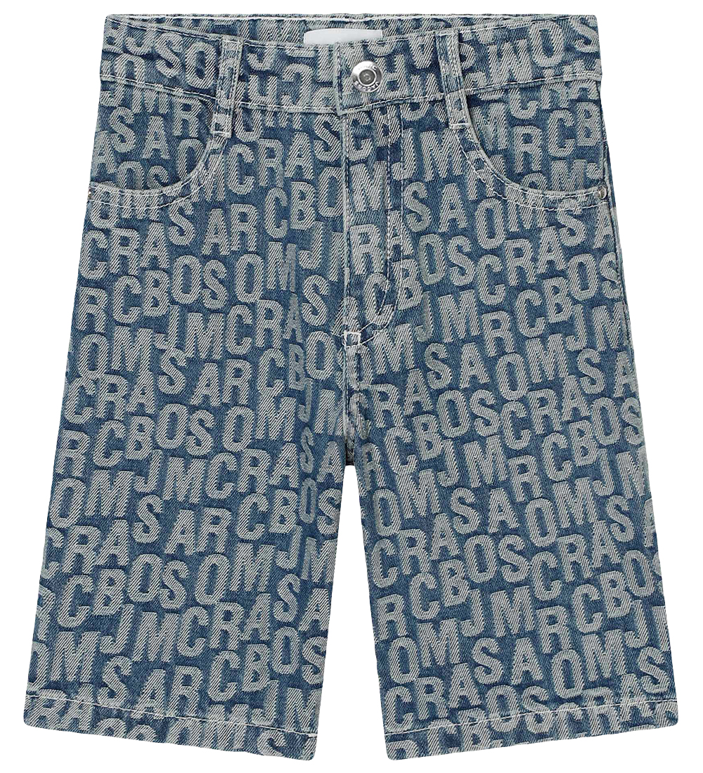 Little Marc Jacobs Denimshorts - Denim Blue m. Print