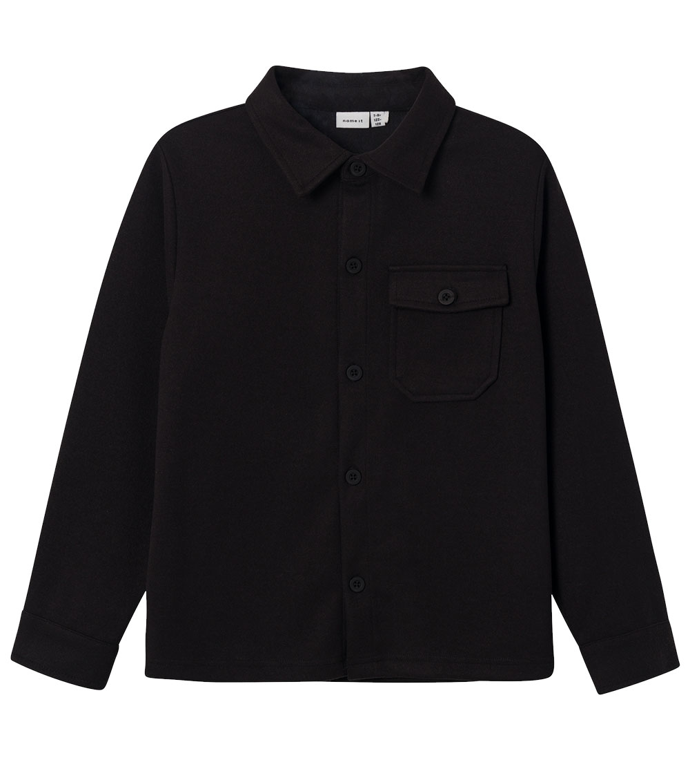 Name It Overshirt - NkmBrasmo - Sort