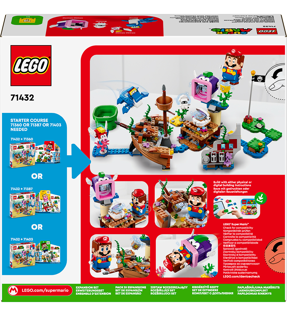LEGO® Super Mario - Dorries Skibsvrags-eventyr Udvidelsessæt 714