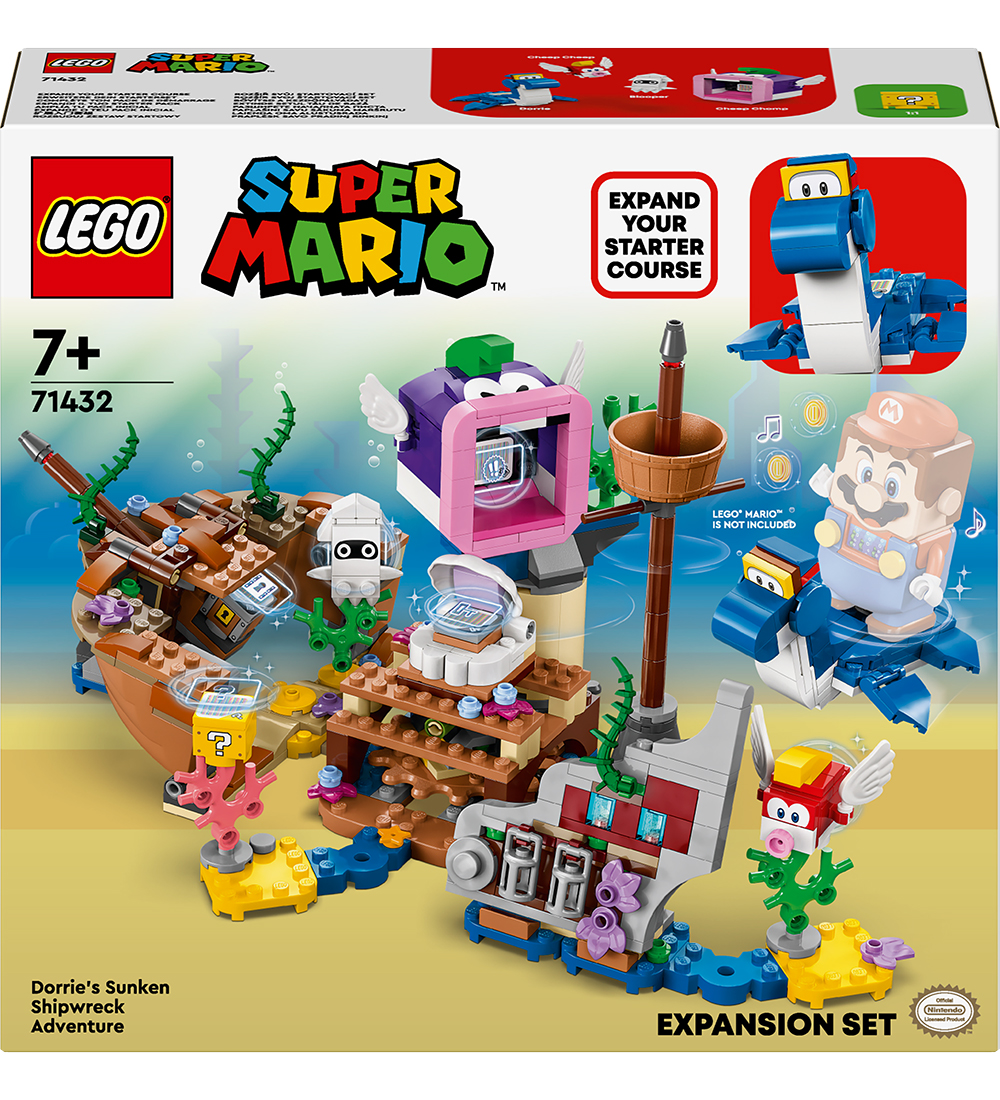 LEGO® Super Mario - Dorries Skibsvrags-eventyr Udvidelsessæt 714