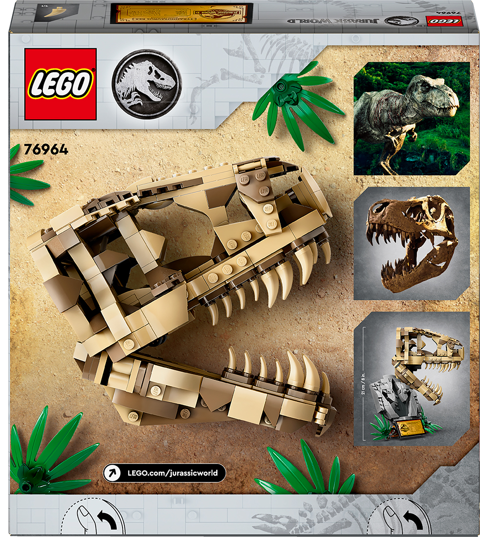 LEGO Jurassic World - Dinosaurfossiler: T. Rex-kranium 76964 -