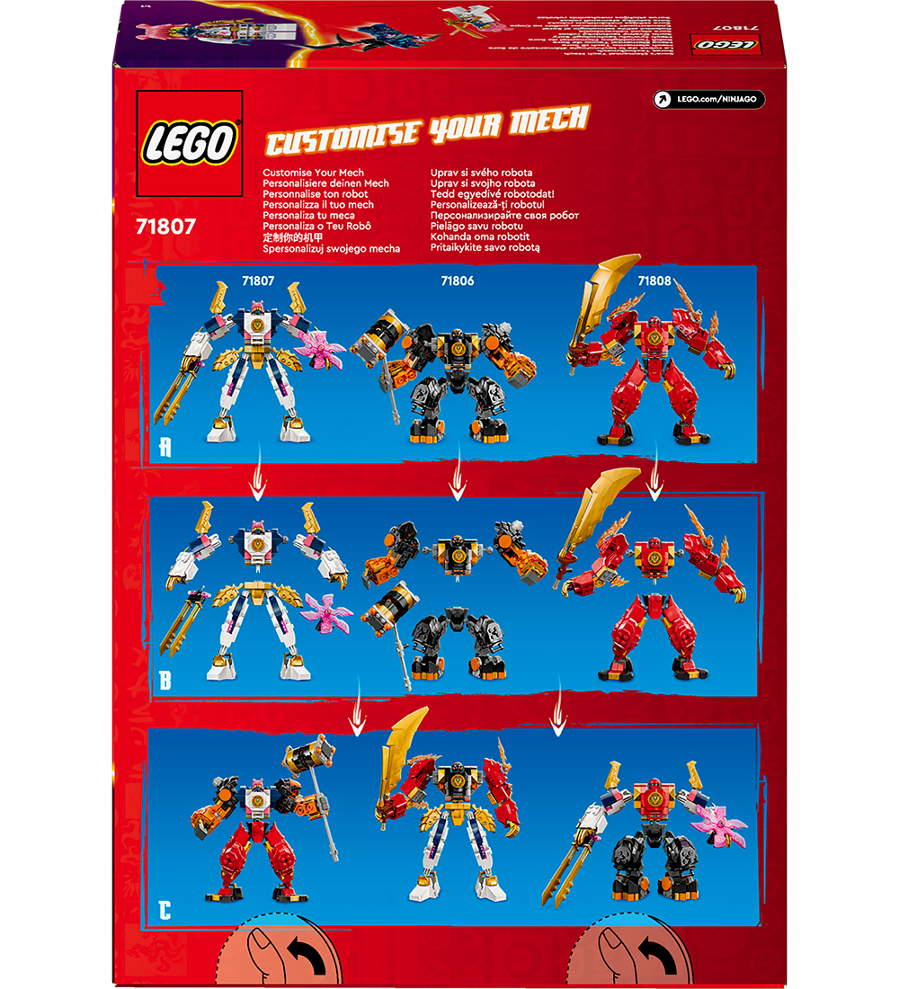 LEGO® Ninjago - Soras Tech-elementrobot 71807 - 209 Dele