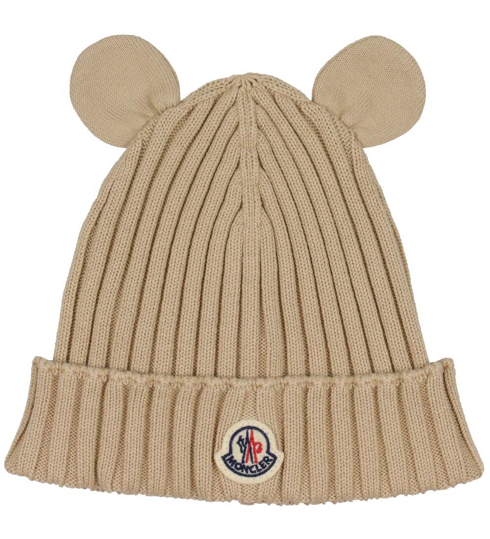 Moncler Hue - Strik - Ivory m. Ører
