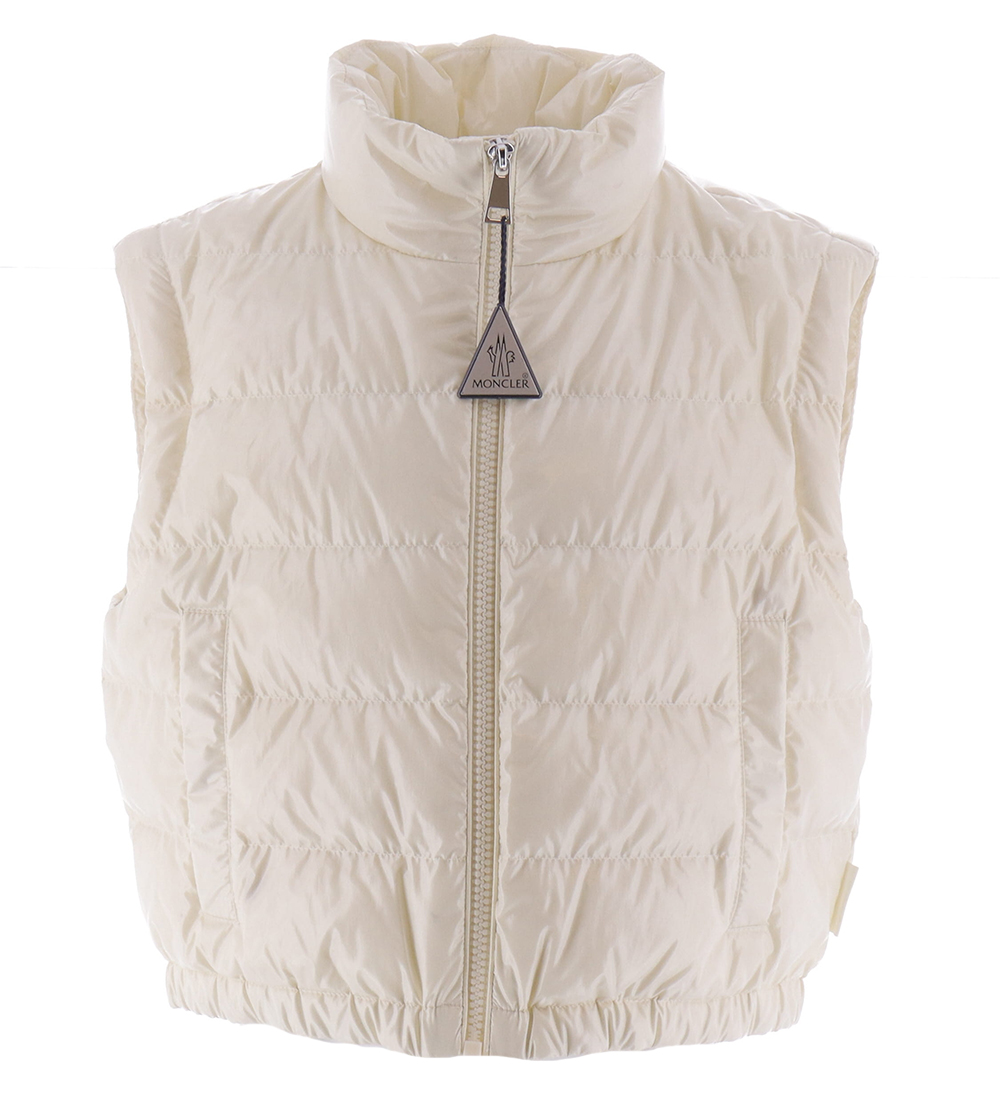 Moncler Dunjakke/Dunvest - Tenai - Light Yellow