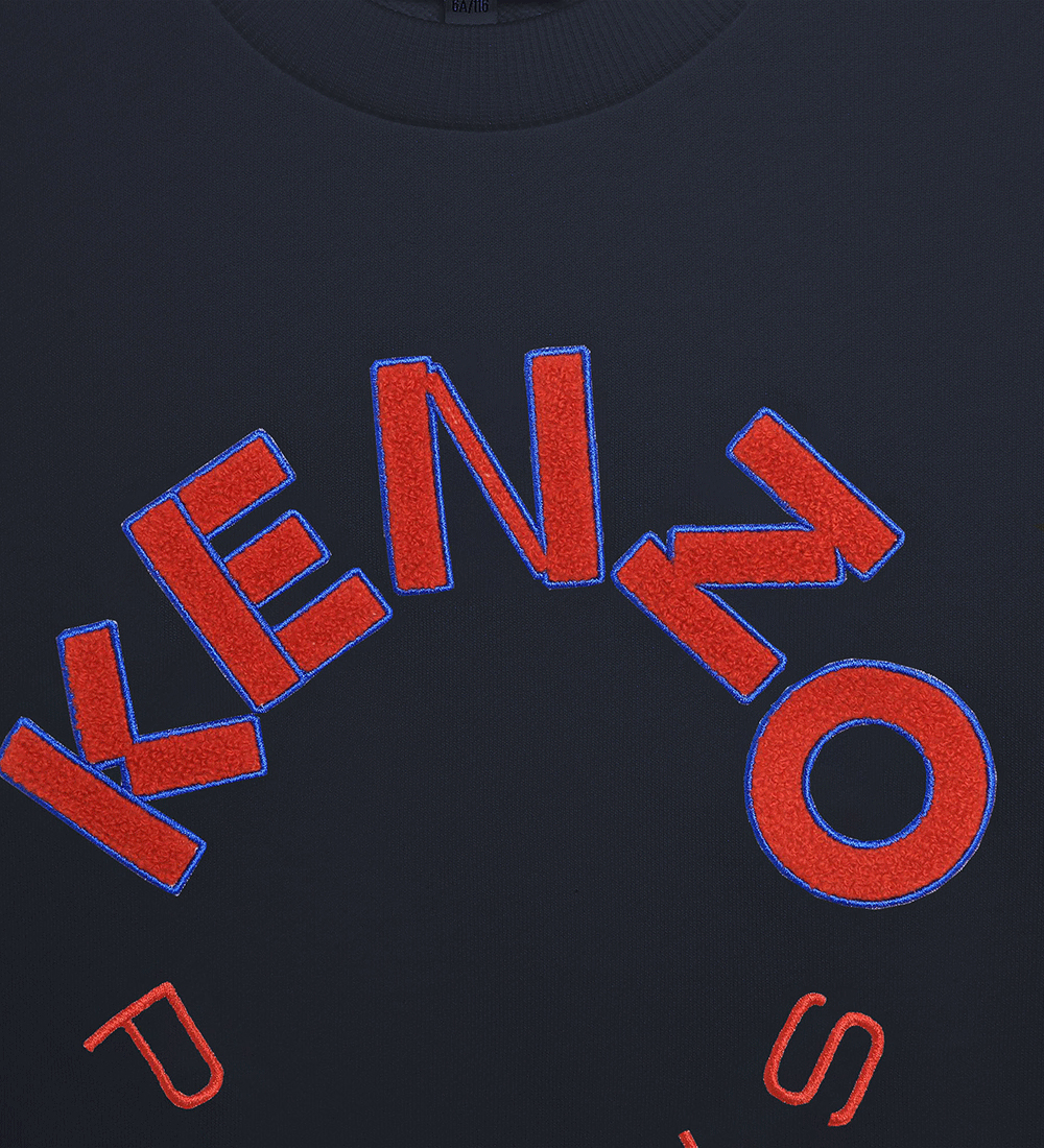 Kenzo Sweatshirt - Navy m. Rød
