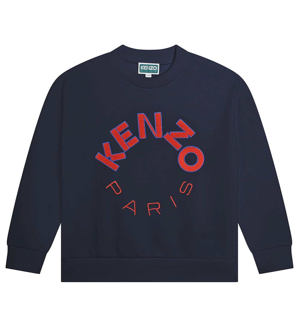Kenzo Sweatshirt - Navy m. Rød