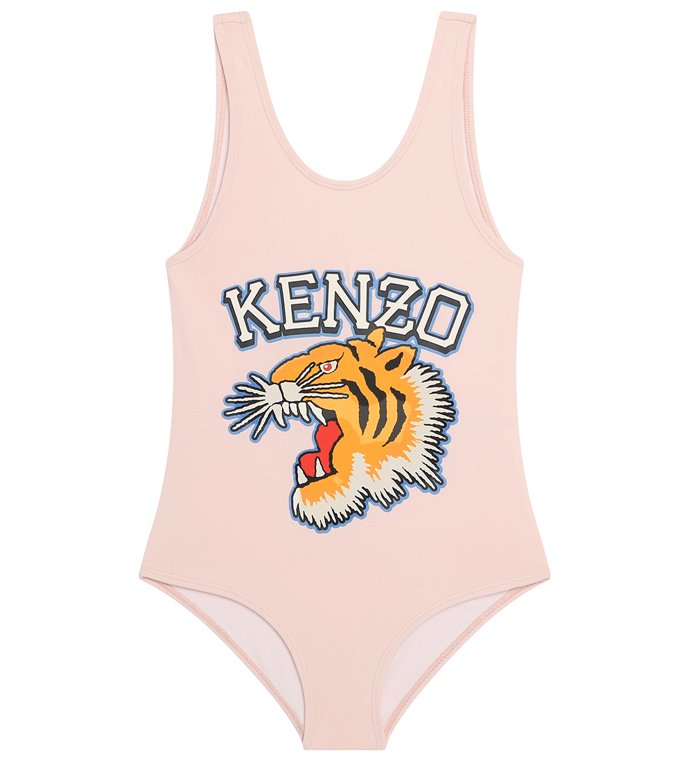 Kenzo Badedragt - Veiled Pink m. Tiger