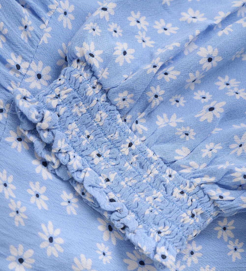 Creamie Kjole - Flower - Bel Air Blue