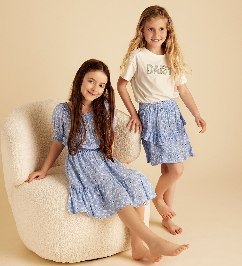 Creamie Nederdel - Flower - Bel Air Blue