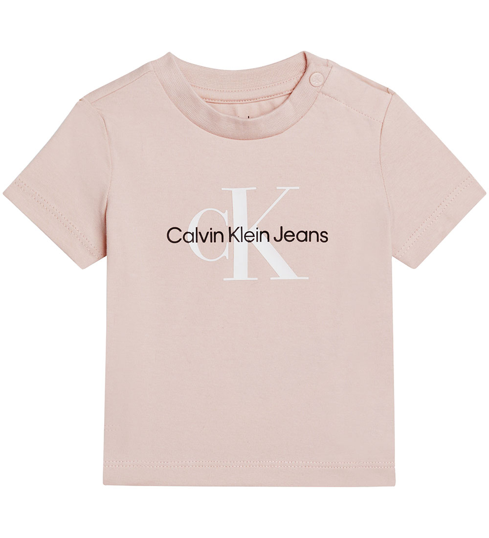 Calvin Klein T-shirt - Monogram - Sepia Rose