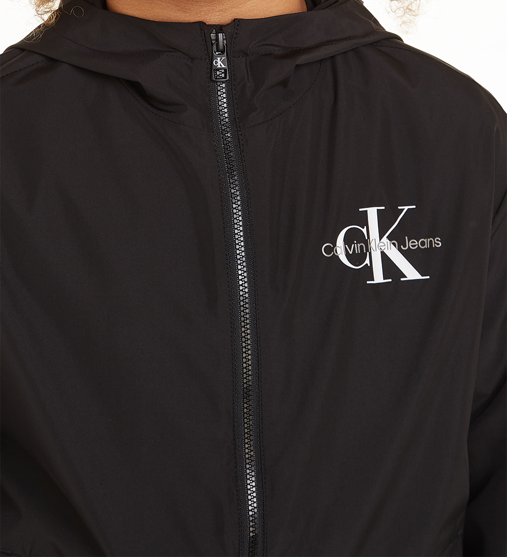 Calvin Klein Jakke - Monologo Essential - Sort