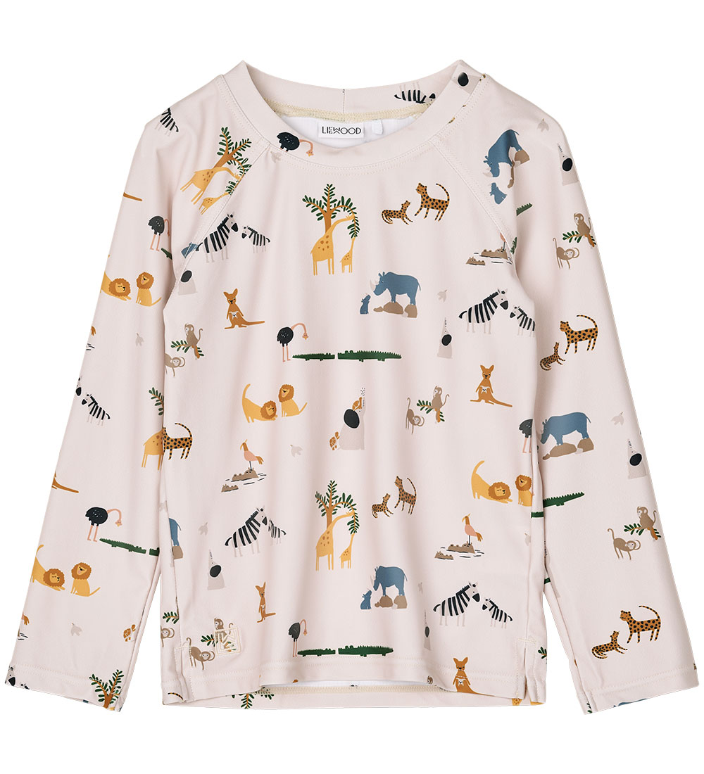 Liewood Badebluse - Noah - UV40+ - All Together/Sandy