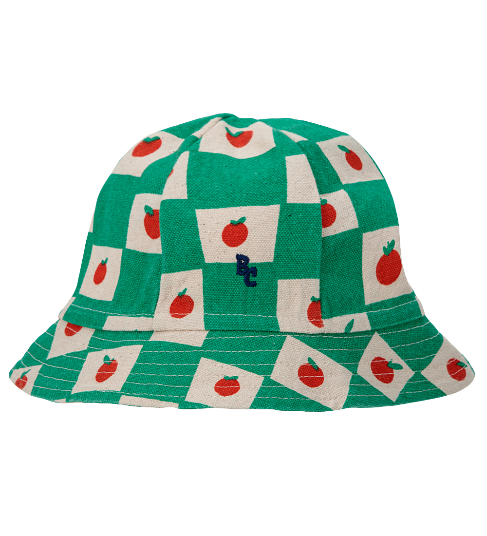 Bobo Choses Bøllehat - Tomato - Off White