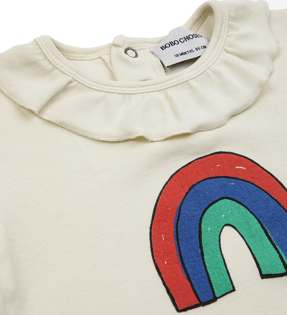 Bobo Choses Body k/æ - Rainbow - Off White