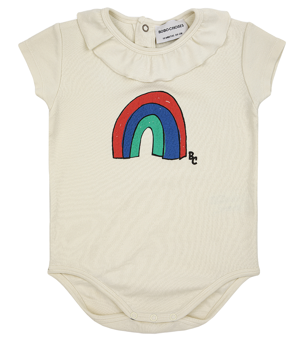Bobo Choses Body k/æ - Rainbow - Off White