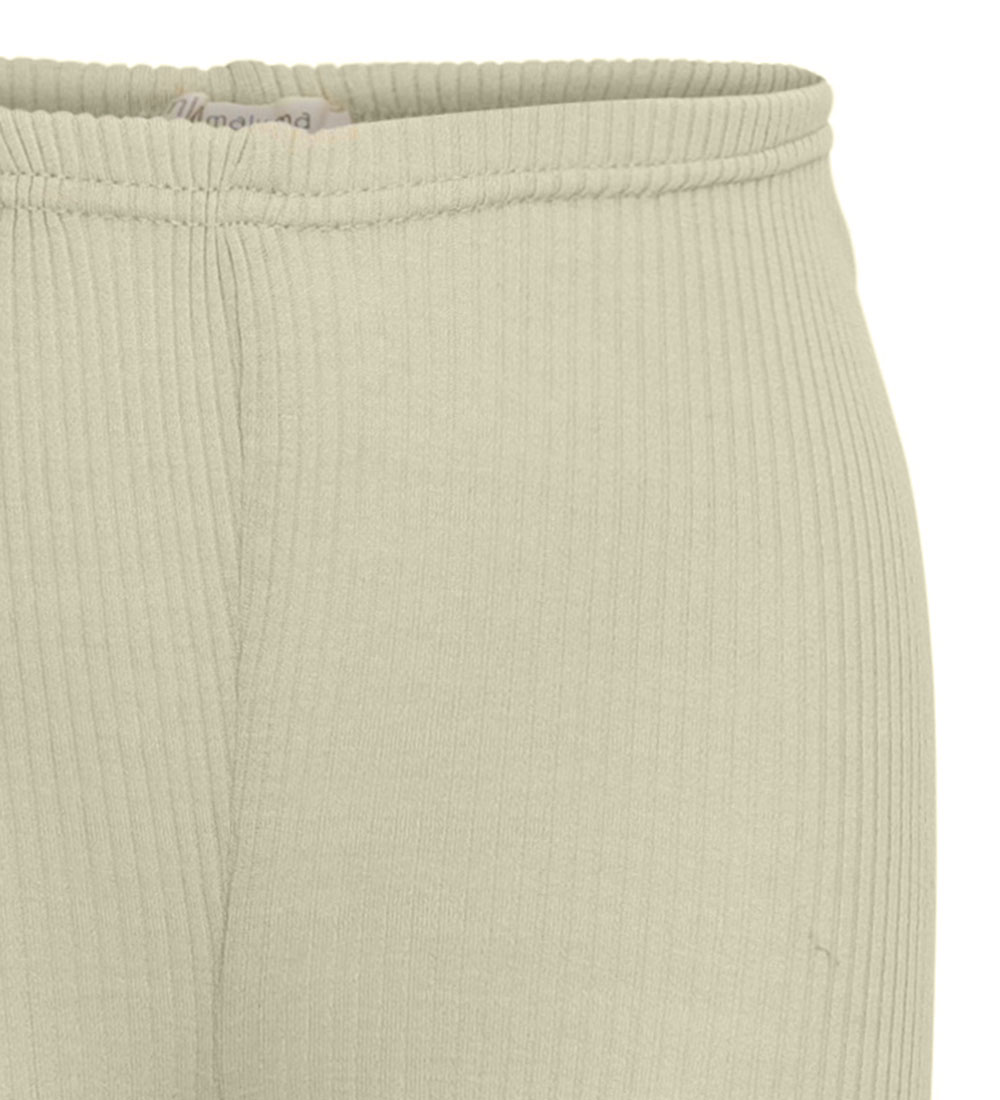 Minimalisma Leggings - Bieber - Silke/Bomuld - Pear Sorbet