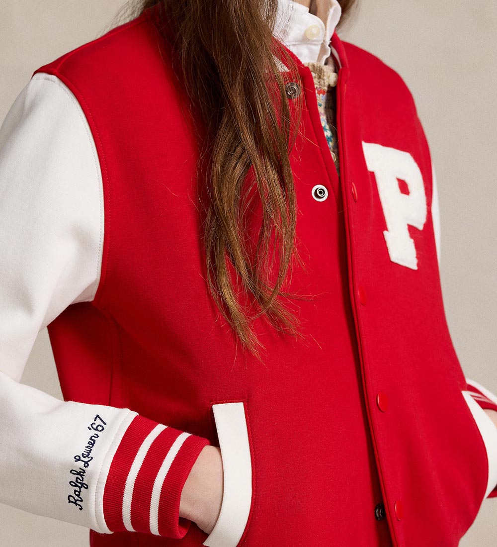 Polo Ralph Lauren Jakke - C Aip - Rød m. Hvid
