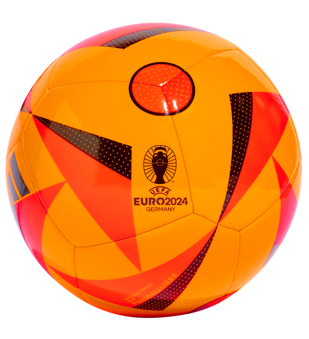 adidas Performance Fodbold - EURO24 CLB - Orange/Rød/Sort