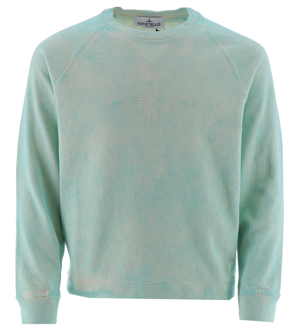 Stone Island Sweatshirt - Lysegrønmeleret
