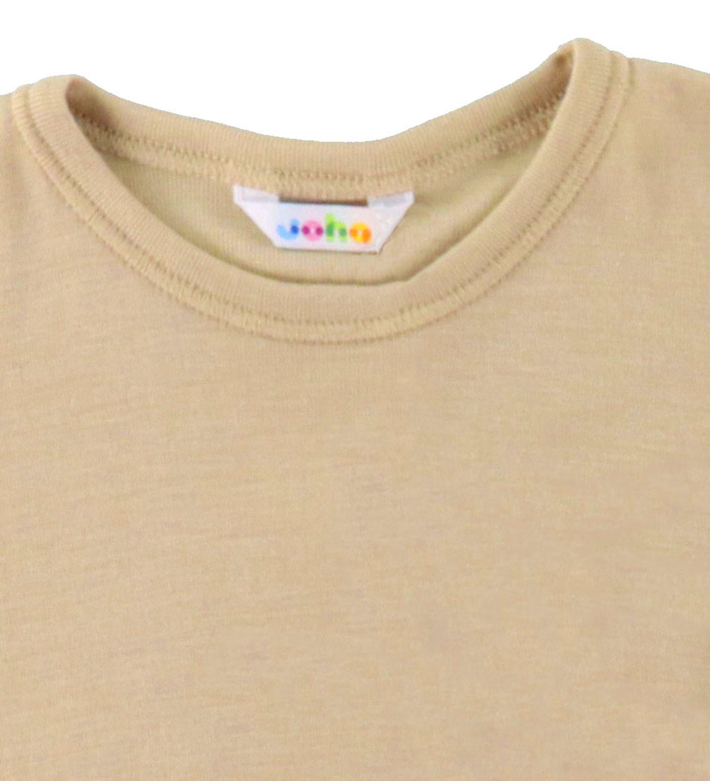 Joha Bluse - Uld/Silke - Beige