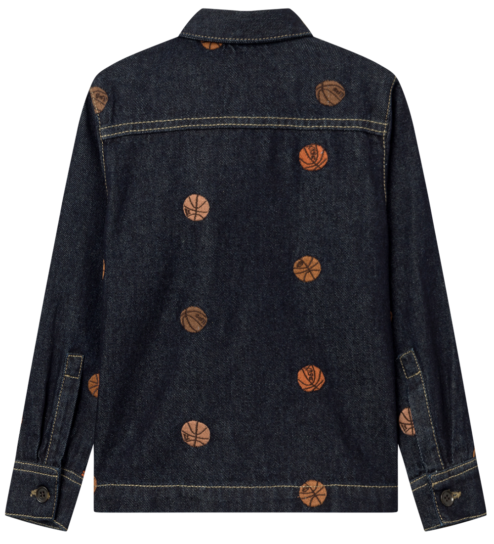 Les Deux Skjorte - Layton AOE - Raw Denim