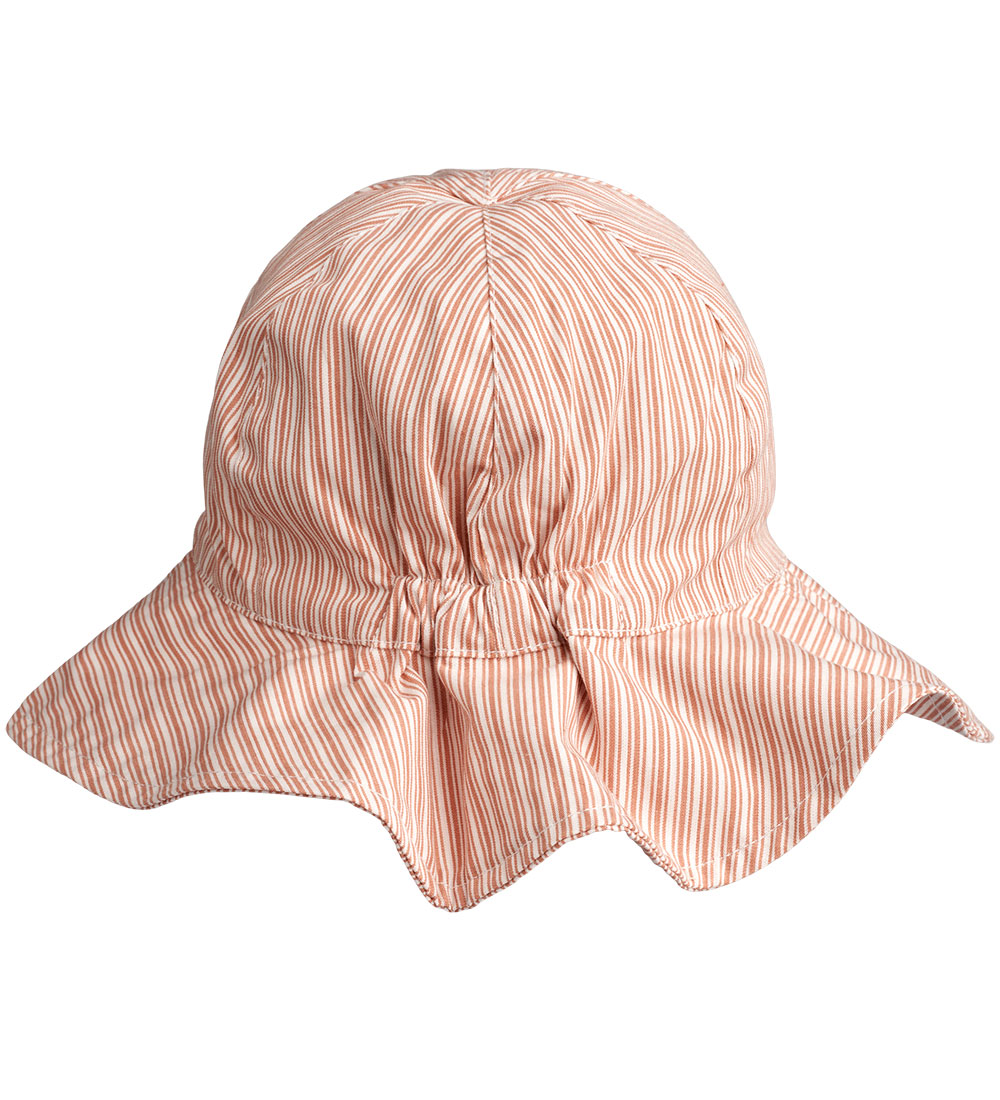 Liewood Solhat - Amelia - Stripe Tuscany Rose/Creme De La Creme