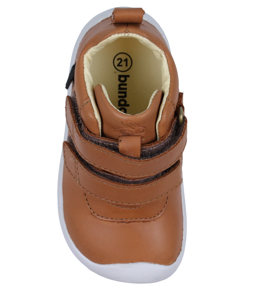 Bundgaard Begyndersko - The Walk Strap Sporty Tex - Cognac