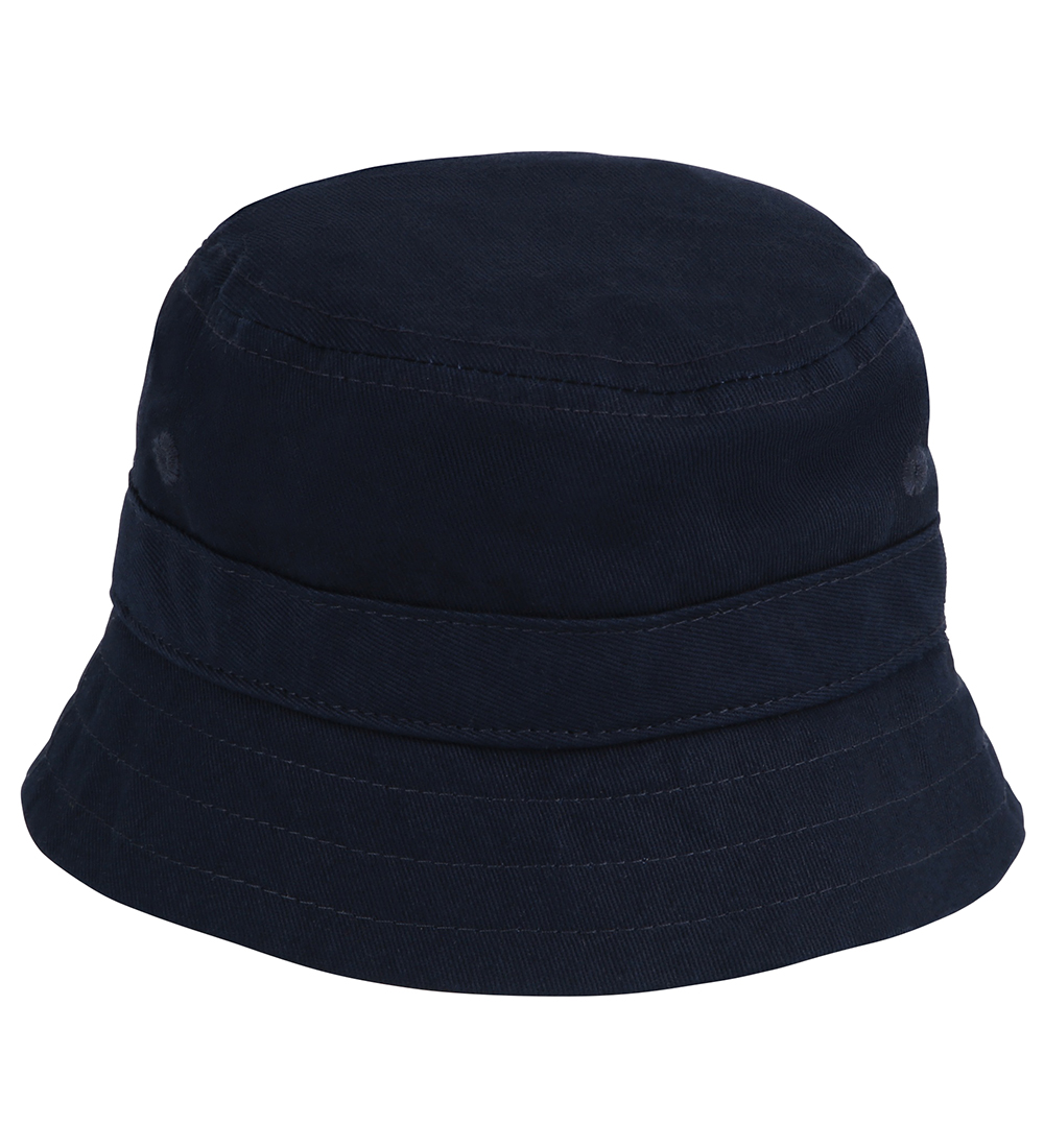 BOSS Bøllehat - Navy m. Hvid/Lyseblå