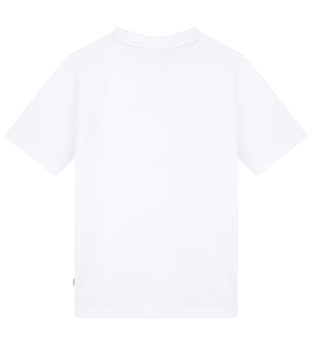 BOSS T-shirt - Hvid m. Sort