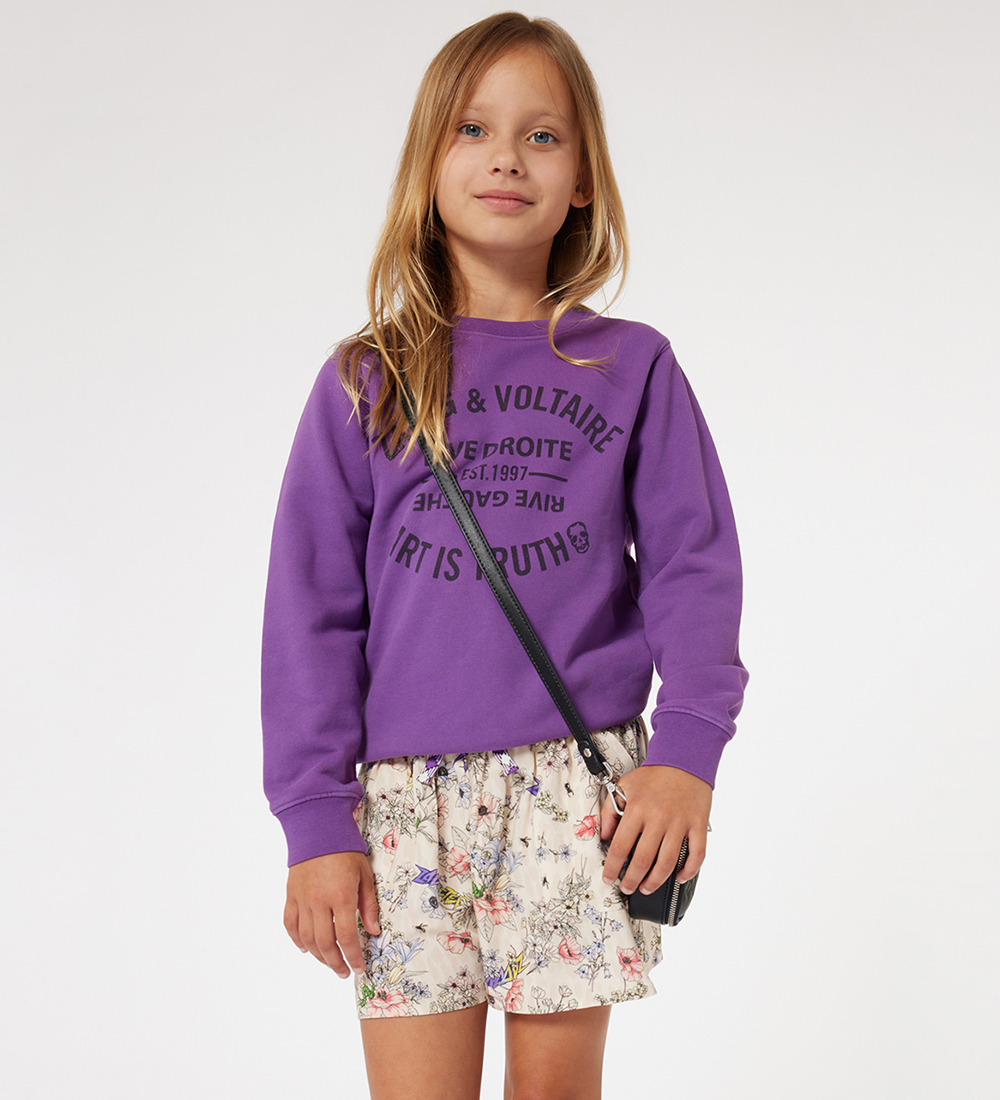 Zadig & Voltaire Shorts - Nicole - Cream m. Blomster