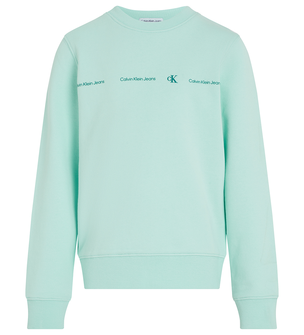Calvin Klein Sweatshirt - Minimalistic Reg.Cn - Blue Tint